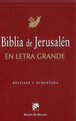 Biblia Jerusalen en letra grande