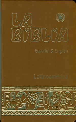 Biblia Latinoamericana grande espanol & english pasta suave