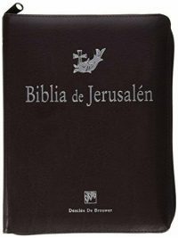 biblia jerusalen chica con forro y zipper